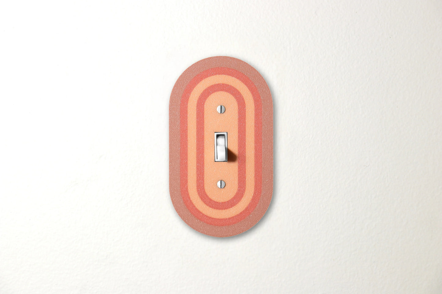 Rustic Ember Rainbow Switch Plate - lellume