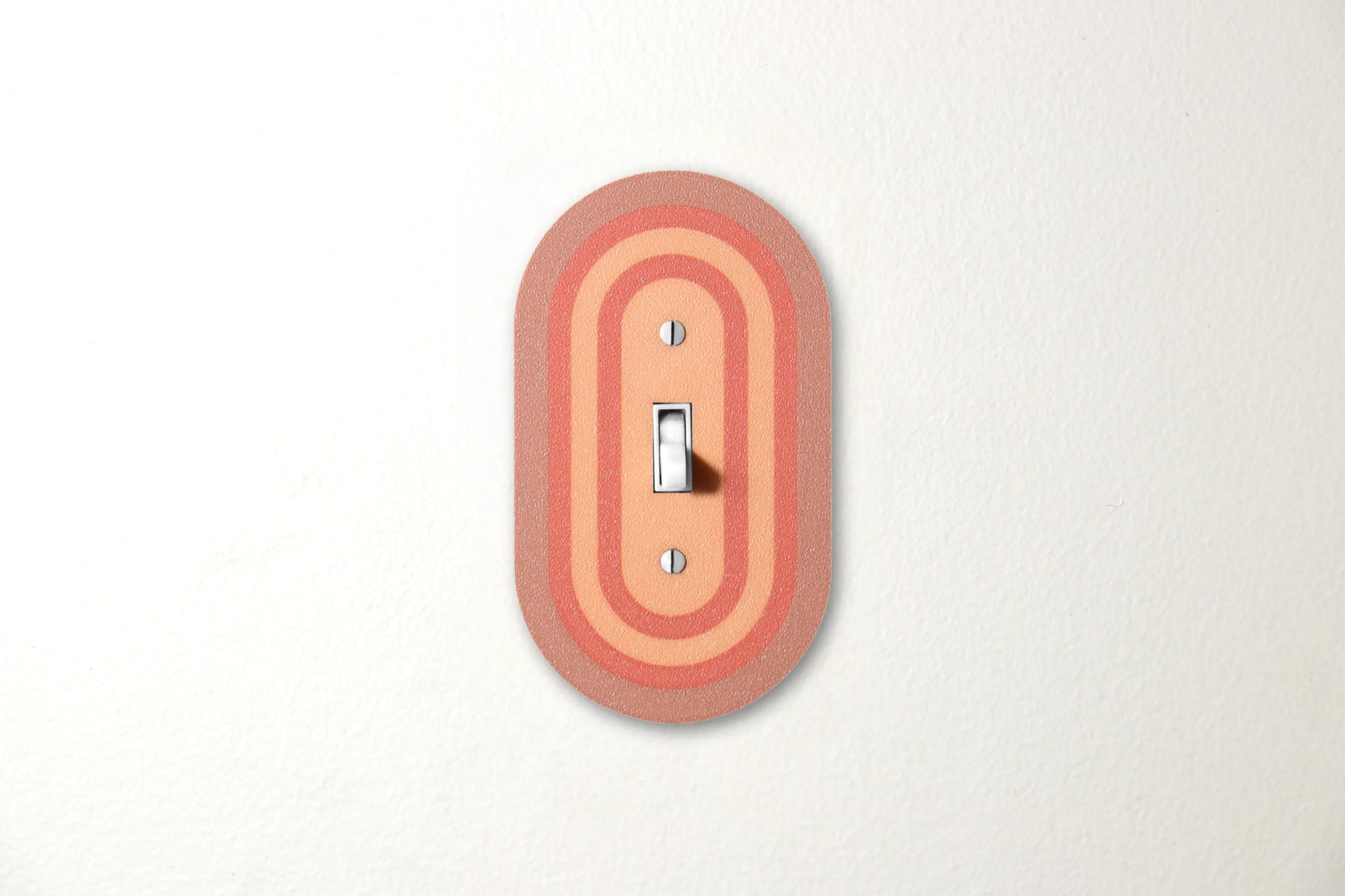 Rustic Ember Rainbow Switch Plate - lellume