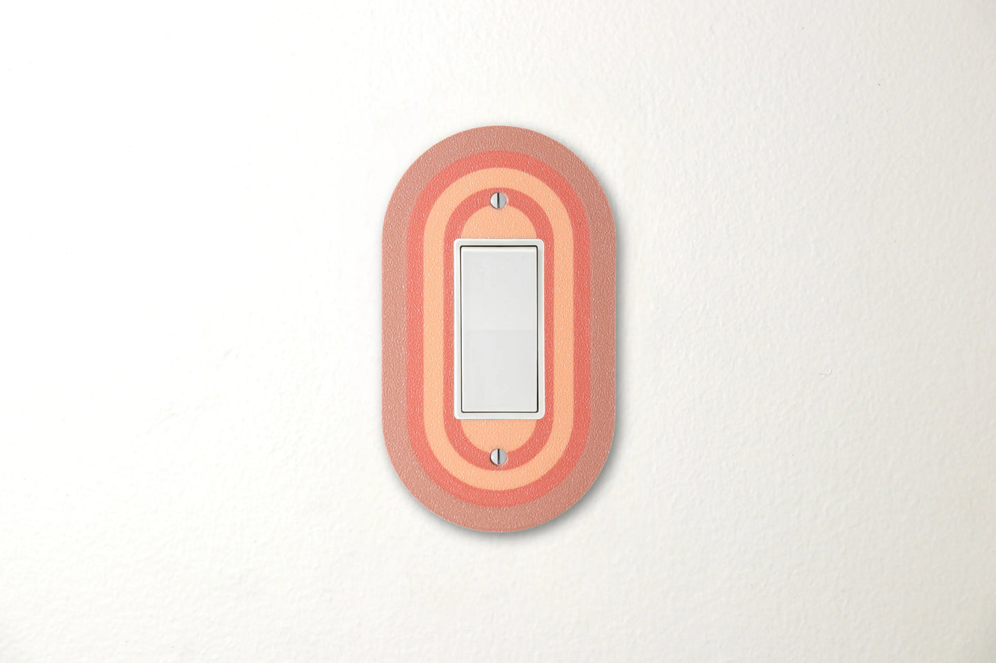 Rustic Ember Rainbow Switch Plate - lellume