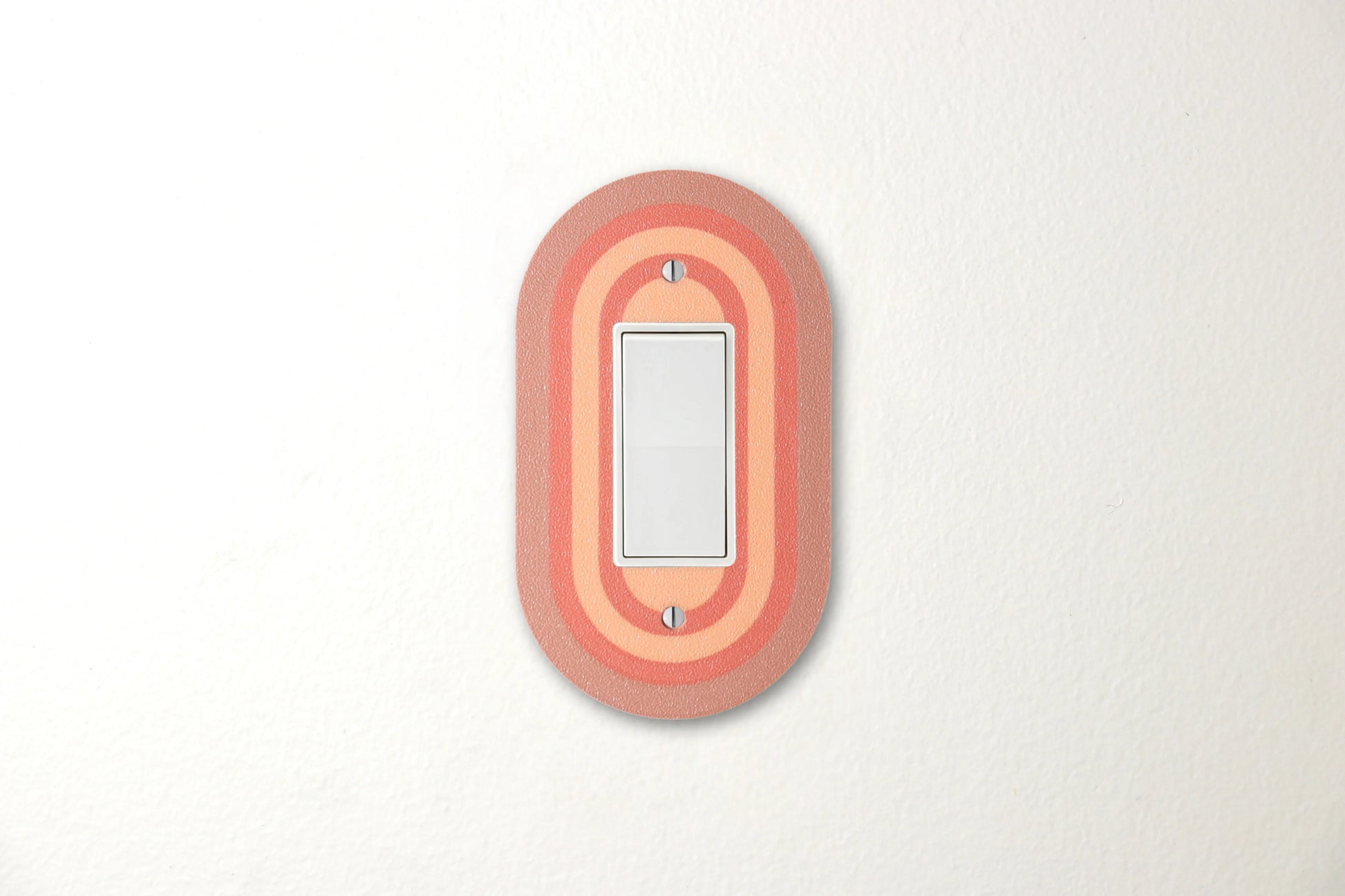 Rustic Ember Rainbow Switch Plate - lellume