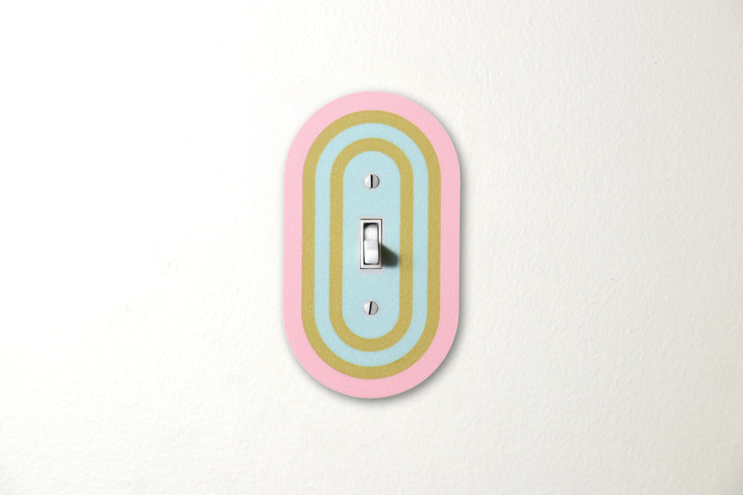 Soft Pastels Rainbow Switch Plate - lellume