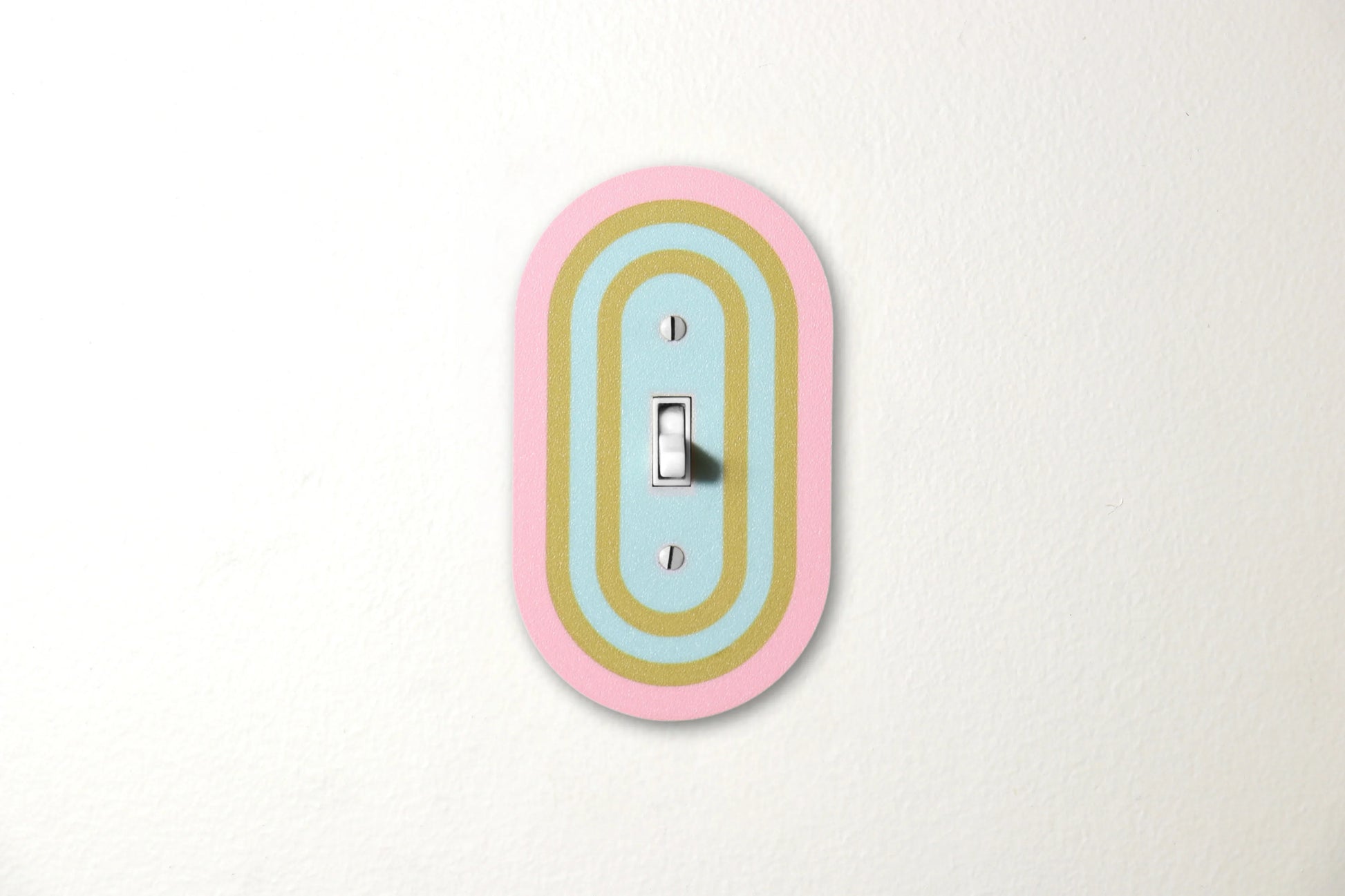 Soft Pastels Rainbow Switch Plate - lellume
