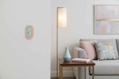 Soft Pastels Rainbow Switch Plate