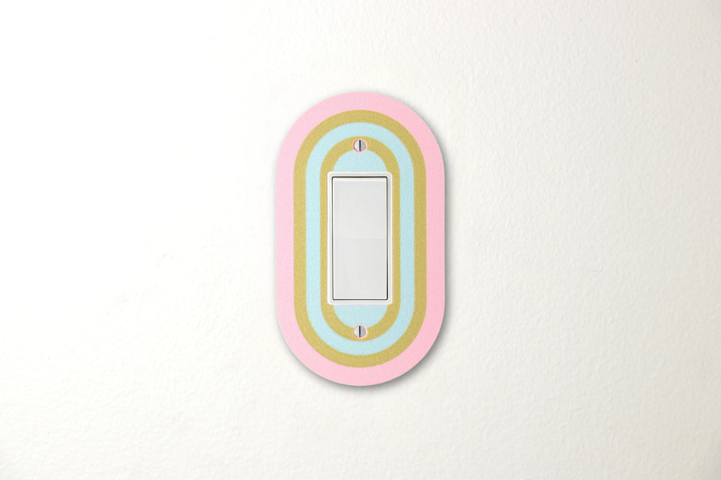 Soft Pastels Rainbow Switch Plate - lellume