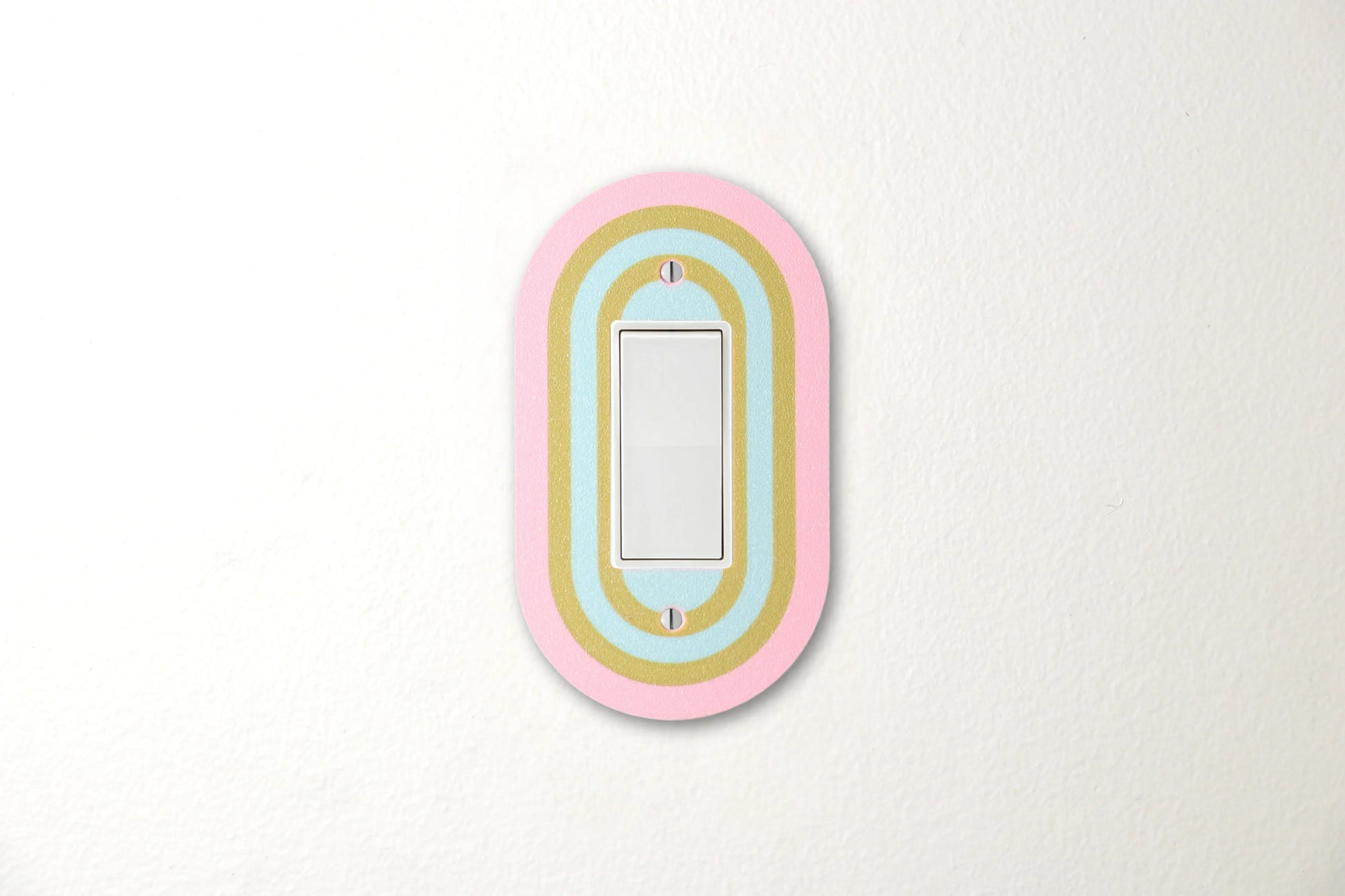 Soft Pastels Rainbow Switch Plate - lellume
