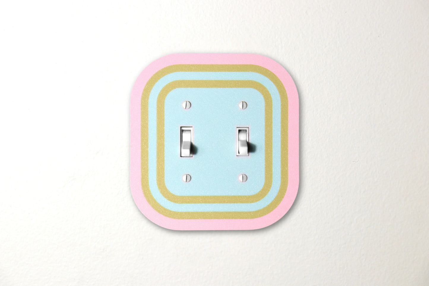Soft Pastels Rainbow Switch Plate - lellume