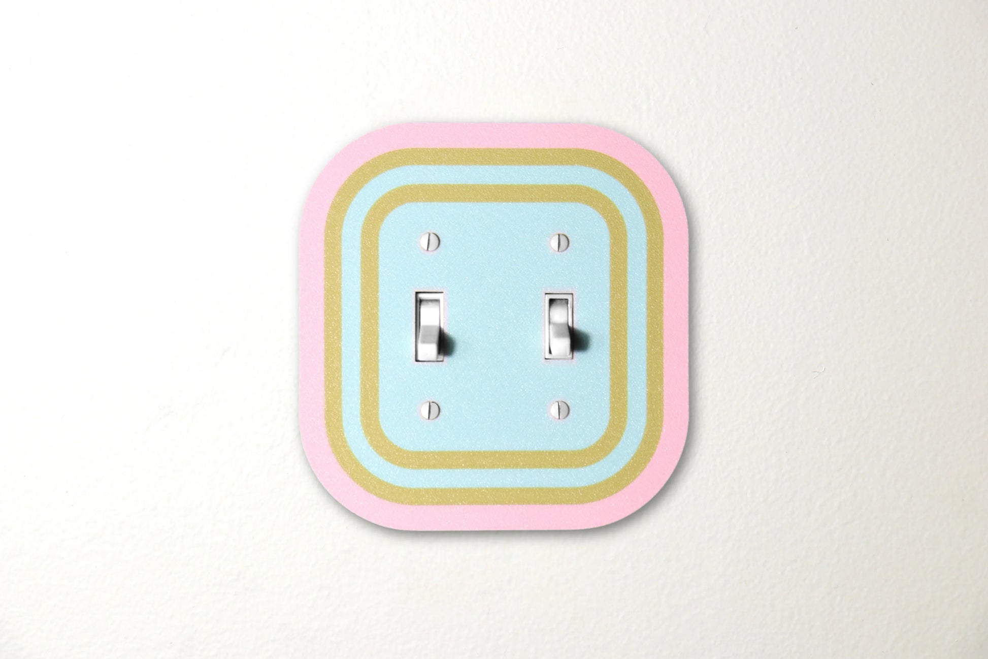 Soft Pastels Rainbow Switch Plate - lellume