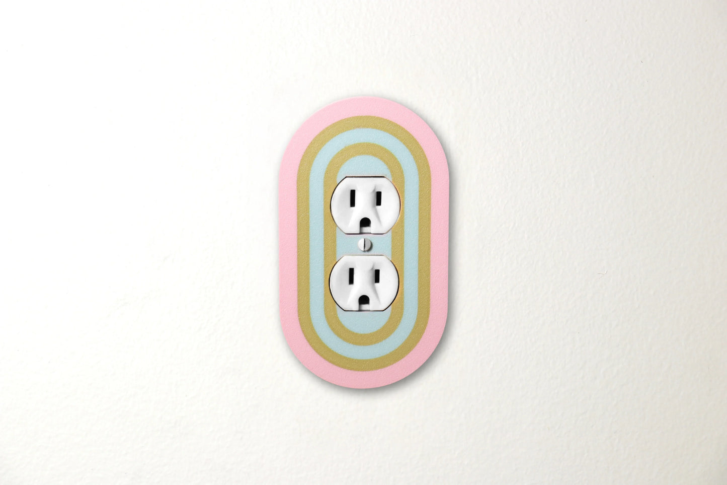 Soft Pastels Rainbow Switch Plate - lellume
