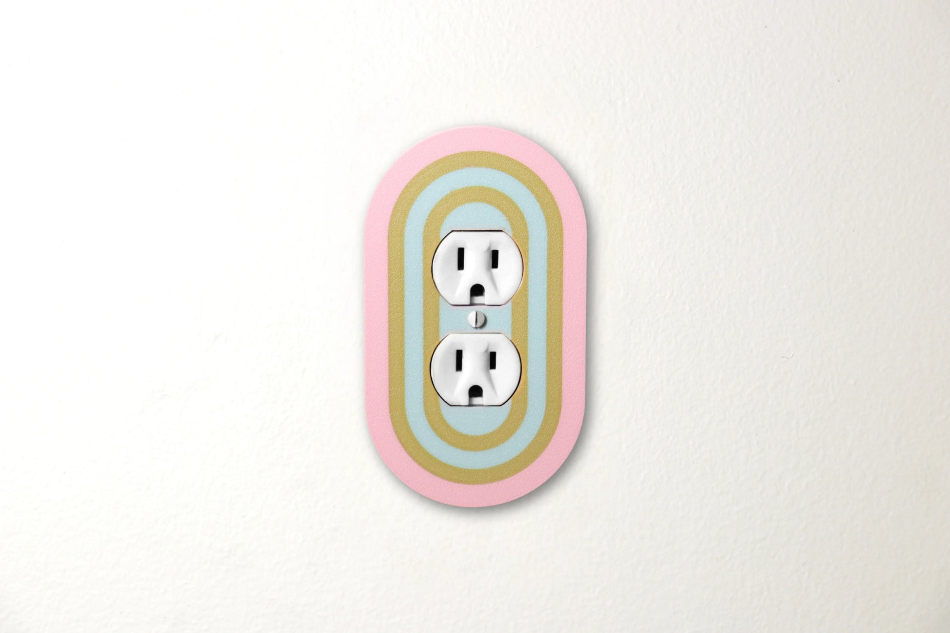 Soft Pastels Rainbow Switch Plate - lellume