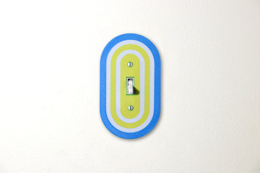 Sunny Sky Rainbow Switch Plate