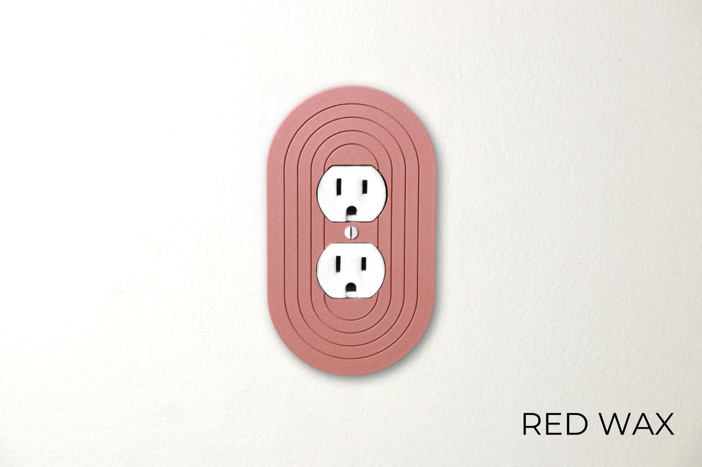 Simple Oval Switch Plate - lellume
