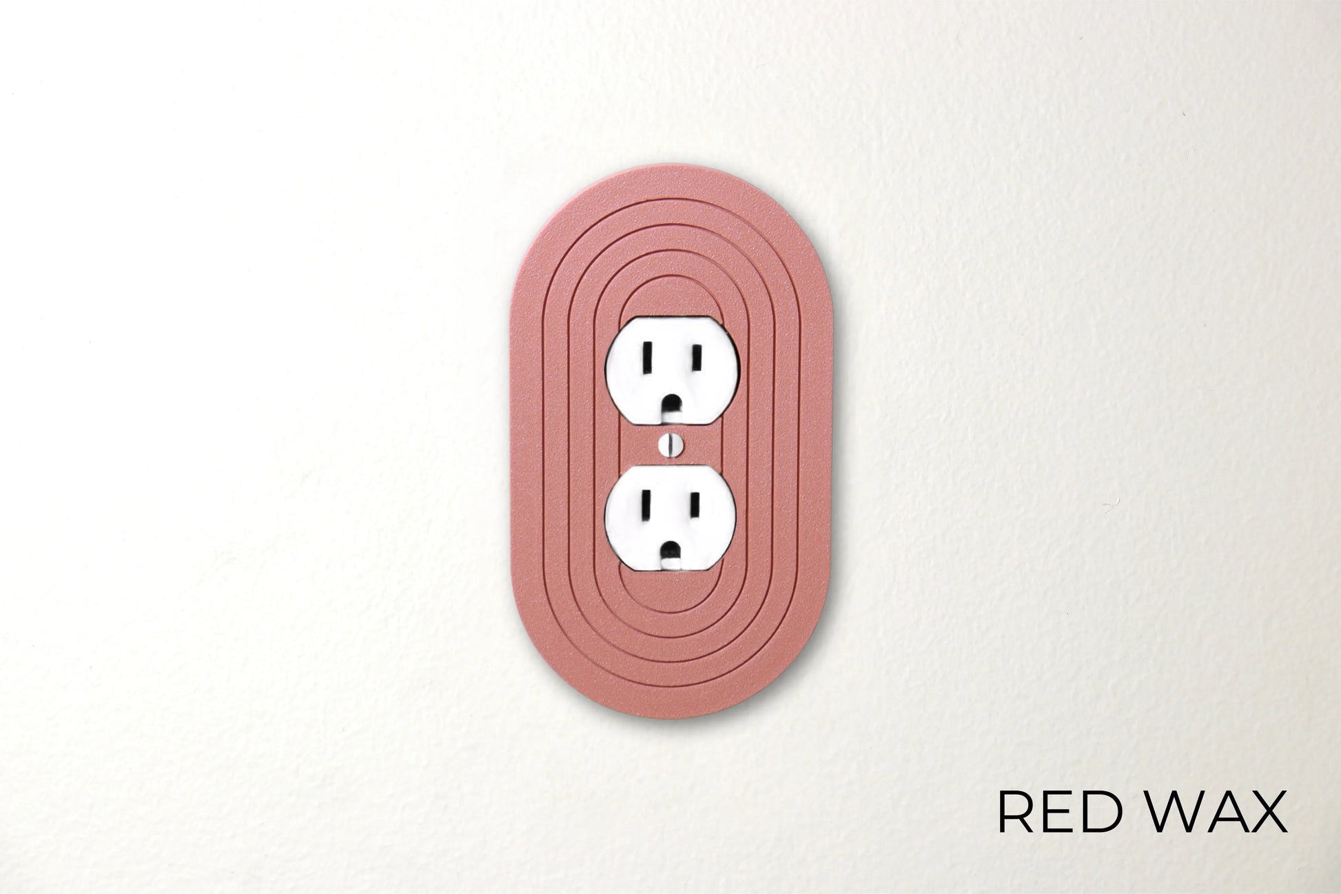 Simple Oval Switch Plate - lellume