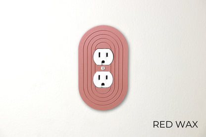 Simple Oval Switch Plate - lellume