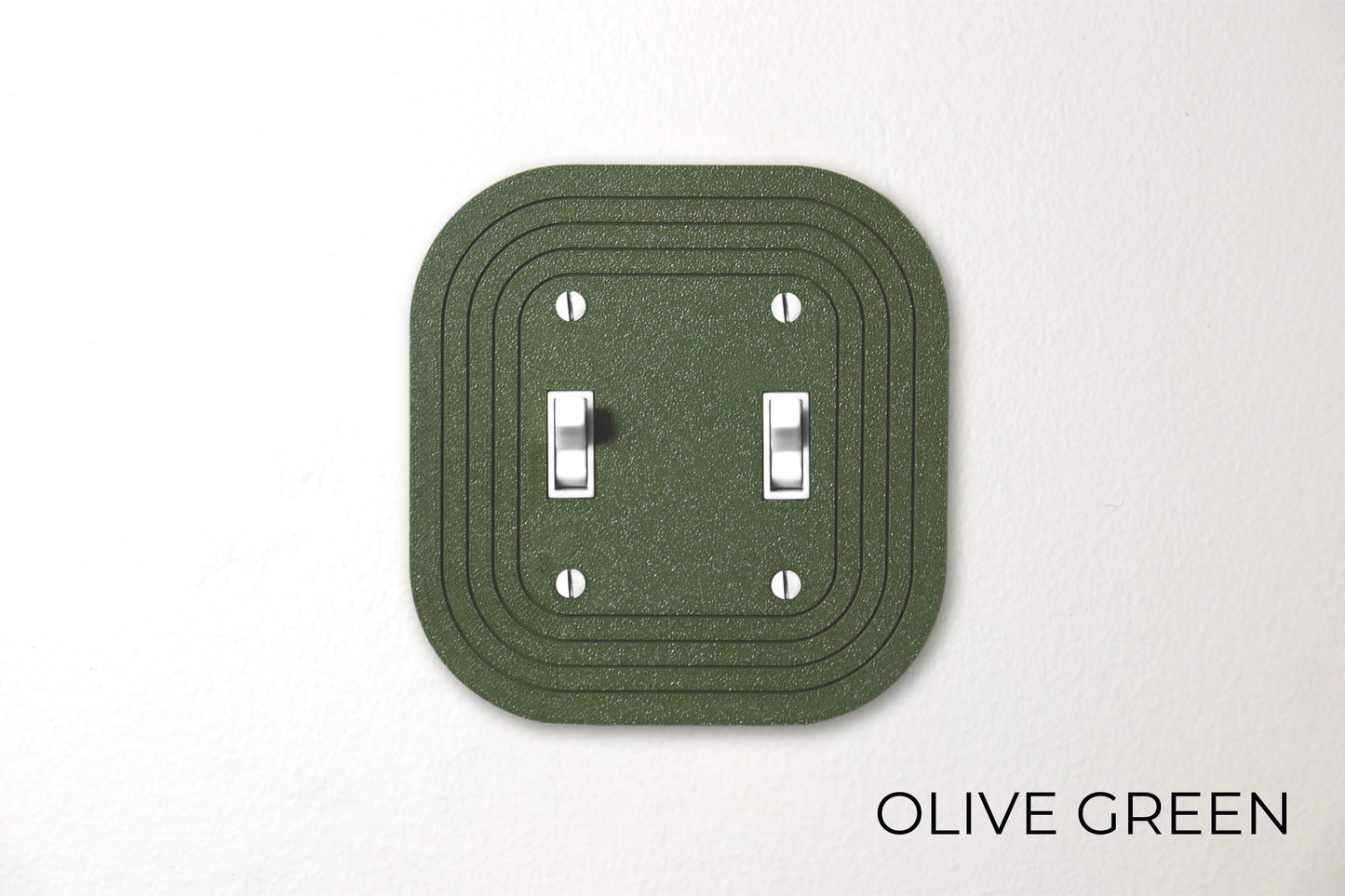Simple Oval Switch Plate - lellume