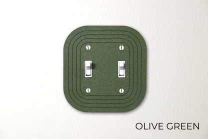 Simple Oval Switch Plate - lellume