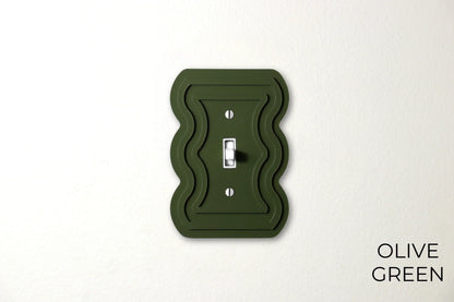 Wavy Line Switch Plate - lellume