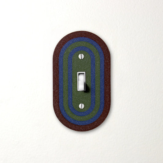 Forest Night Rainbow Switch Plate - lellume