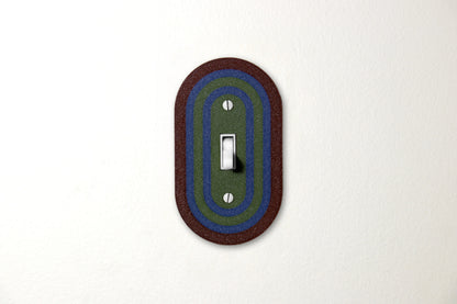 Forest Night Rainbow Switch Plate - lellume