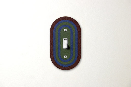 Forest Night Rainbow Switch Plate - lellume