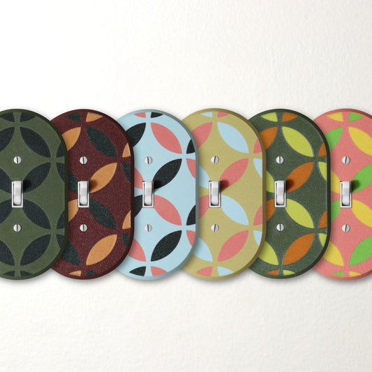 Mid Century Collection #1 Switch Plate - lellume