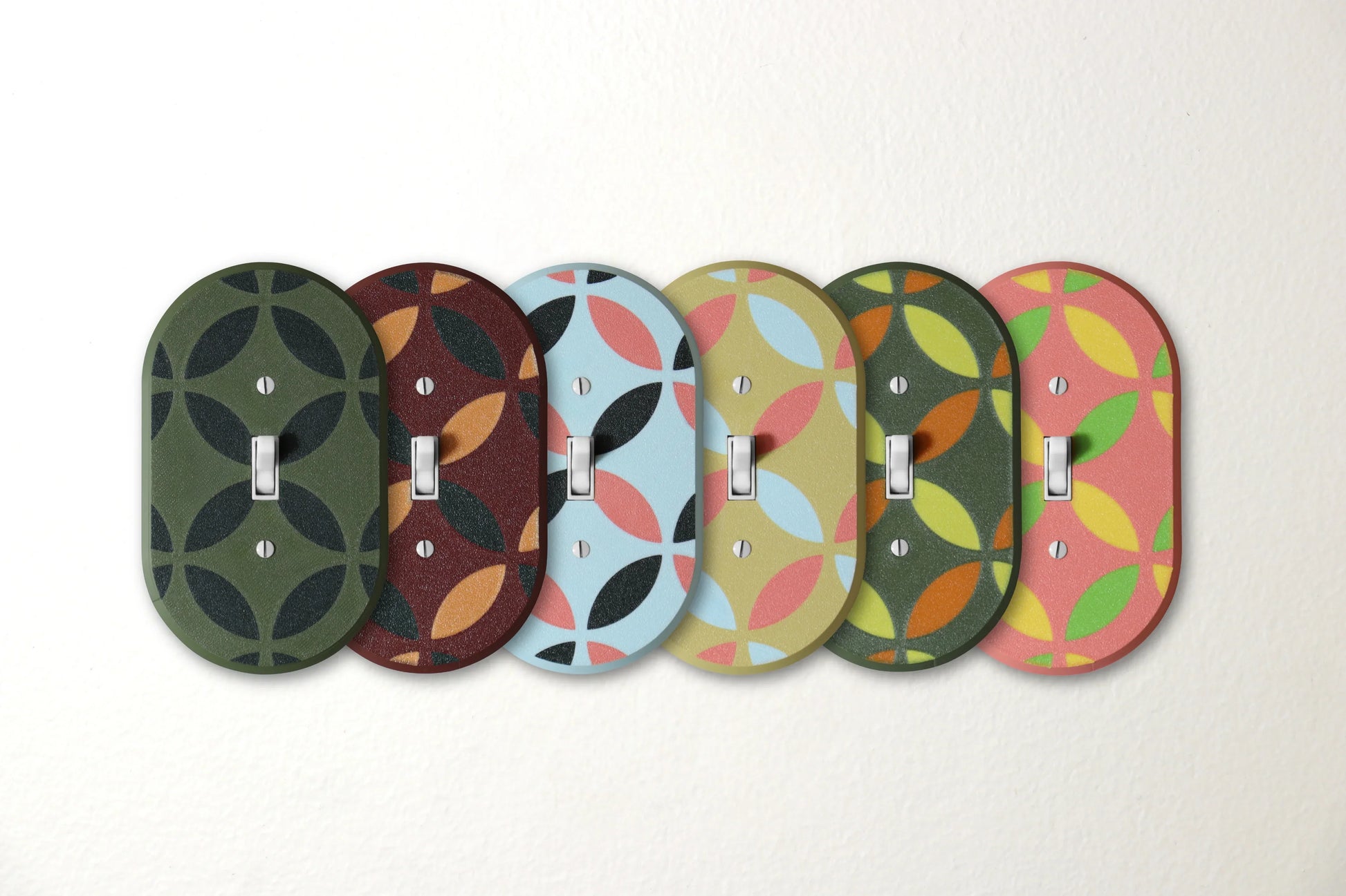 Mid Century Collection #1 Switch Plate - lellume