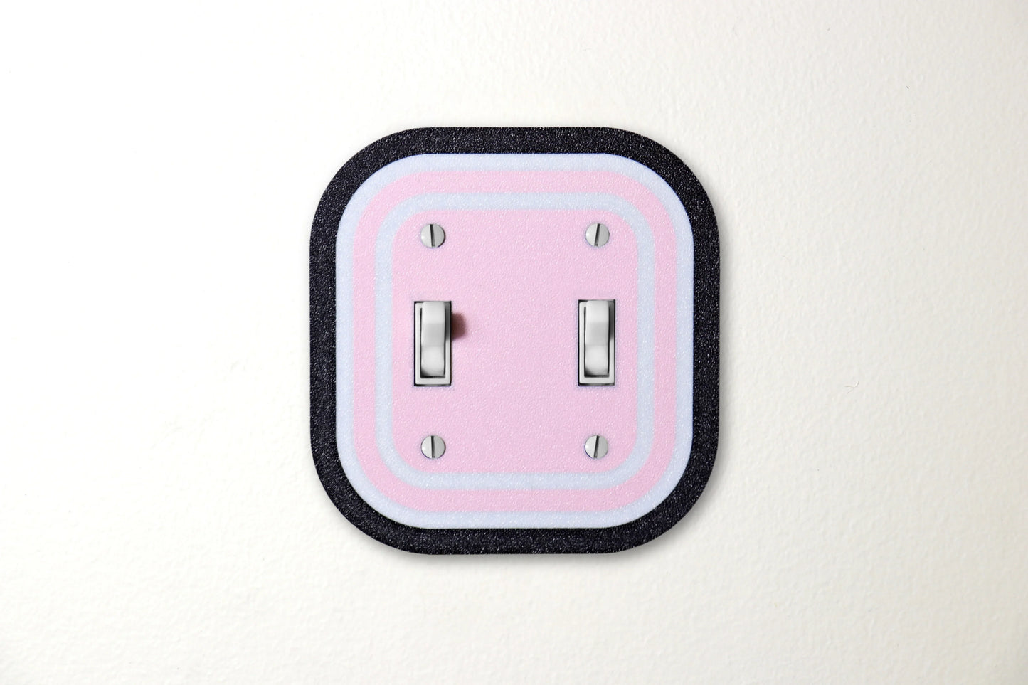 Midnight Rose Rainbow Switch Plate - lellume