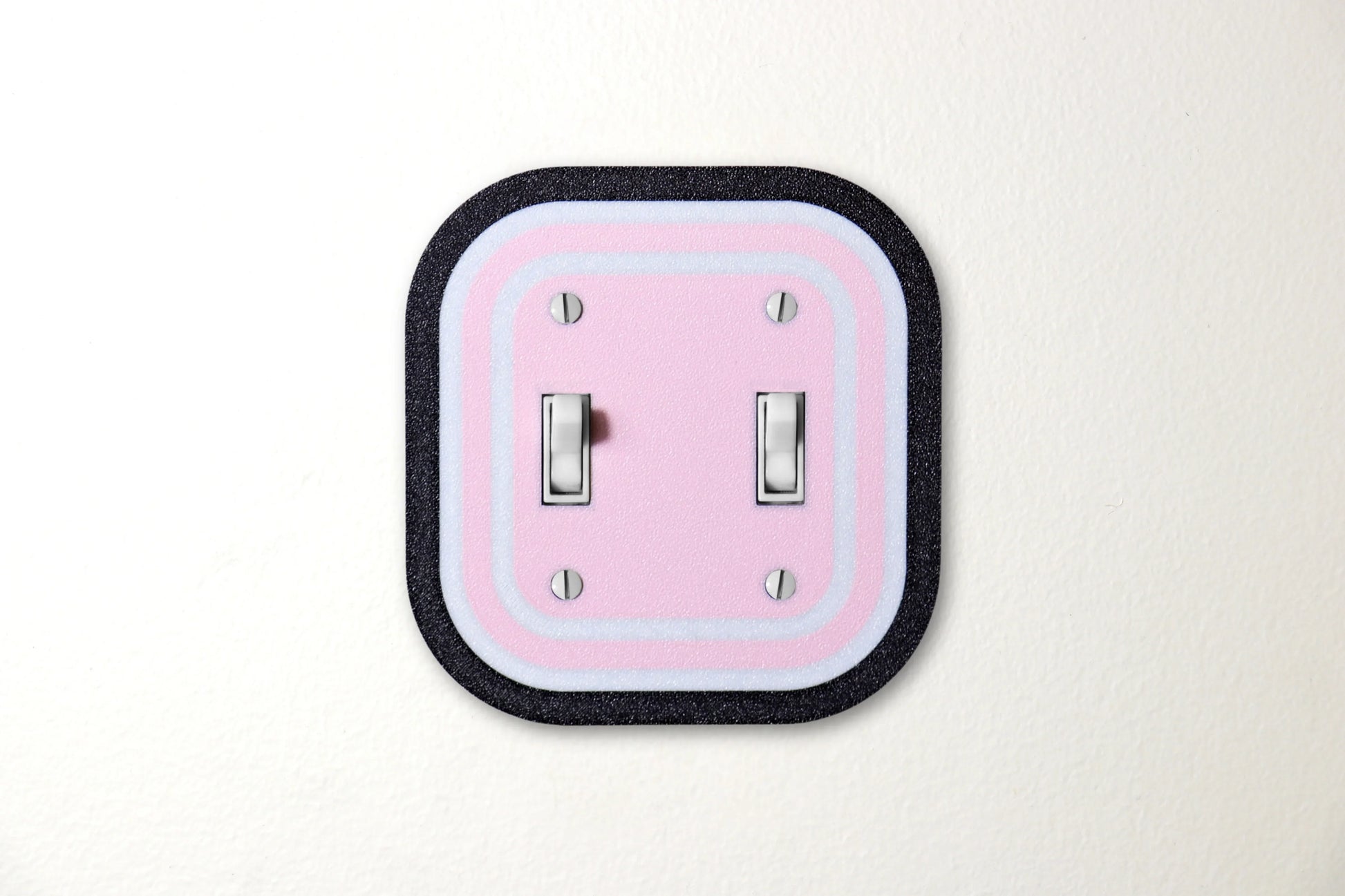 Midnight Rose Rainbow Switch Plate - lellume