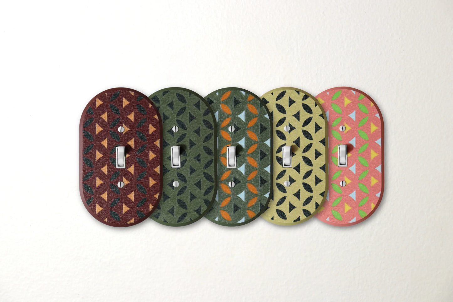 Mid Century Collection #2 Switch Plate - lellume