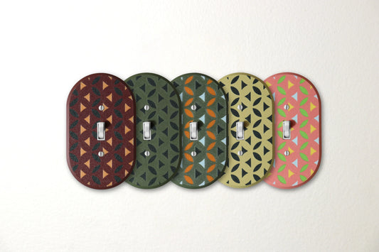 Mid Century Collection #2 Switch Plate - lellume