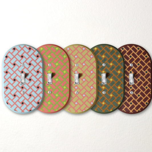 Mid Century Collection #3 Switch Plate - lellume
