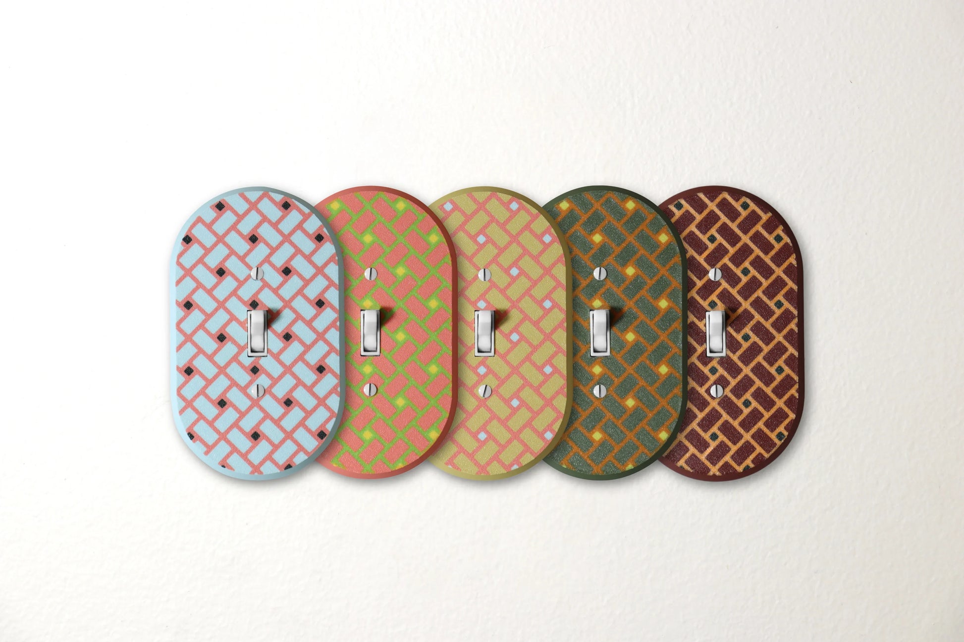 Mid Century Collection #3 Switch Plate - lellume