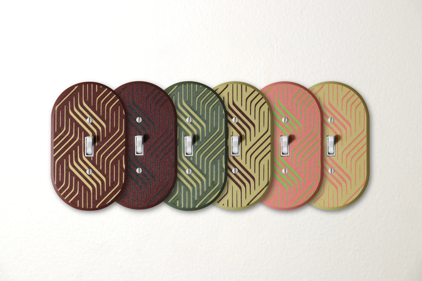 Mid Century Collection #5 Switch Plate - lellume