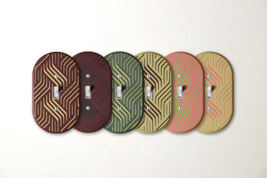 Mid Century Collection #5 Switch Plate - lellume