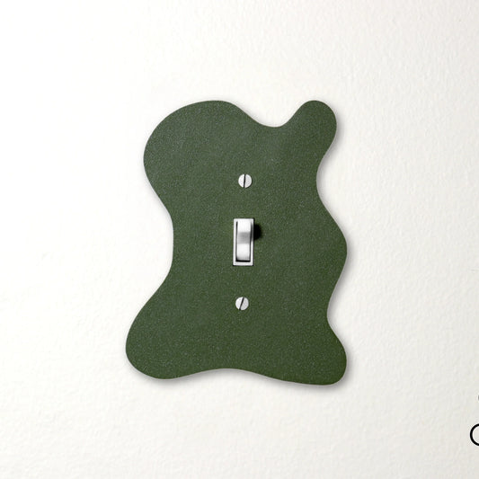 Squiggly Twist Switch Plate - lellume