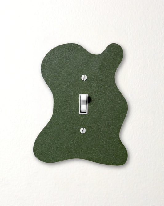 Squiggly Twist Switch Plate - lellume