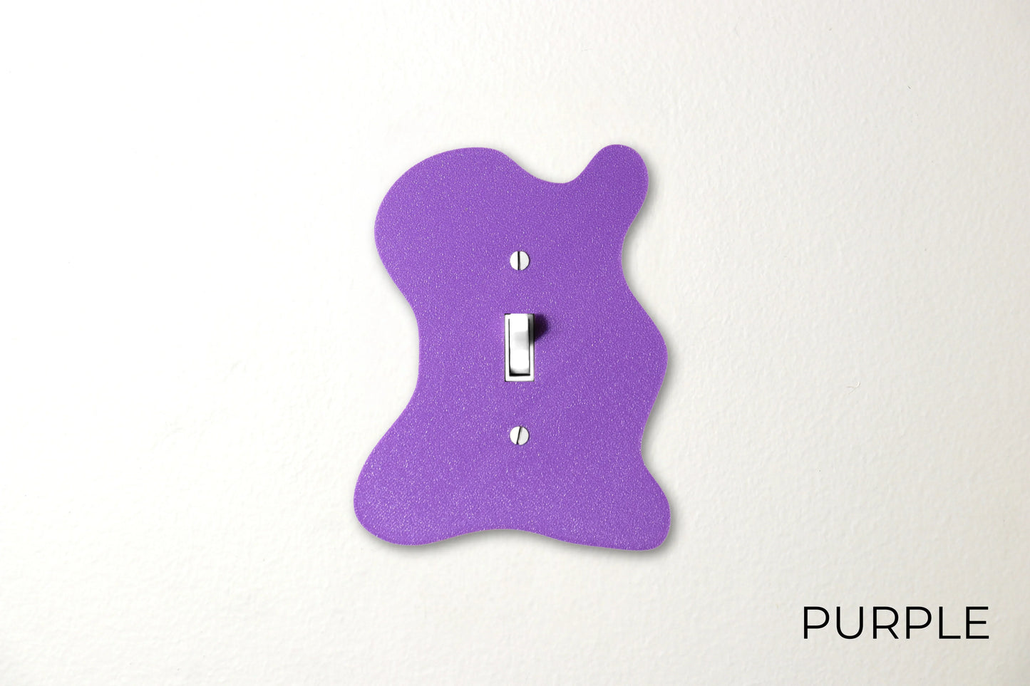 Squiggly Twist Switch Plate - lellume