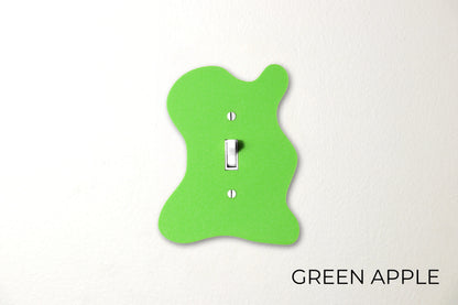 Squiggly Twist Switch Plate - lellume
