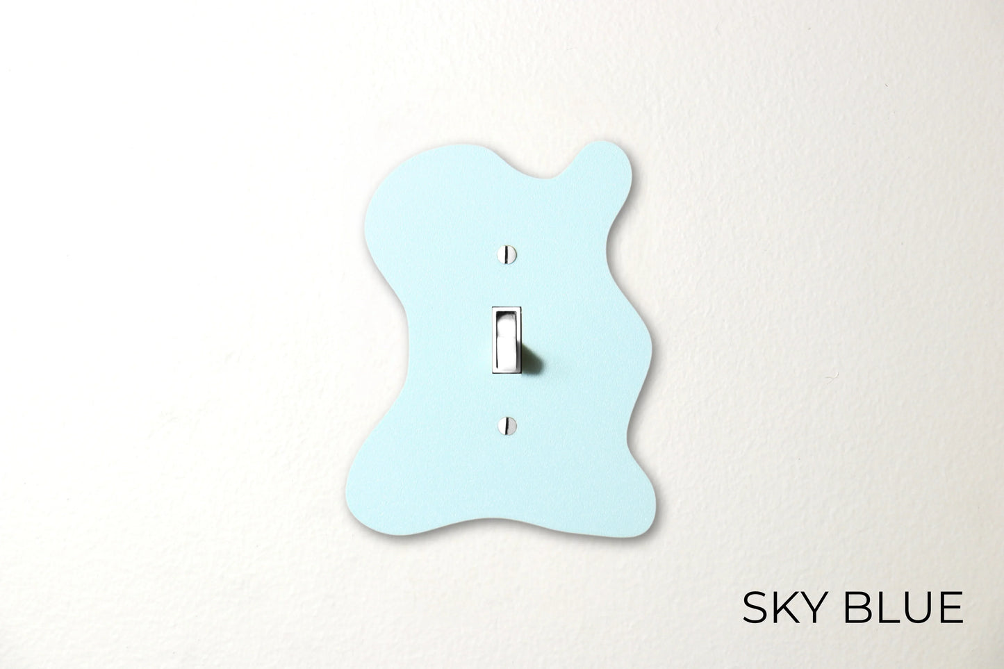 Squiggly Twist Switch Plate - lellume