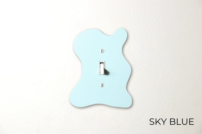 Squiggly Twist Switch Plate - lellume