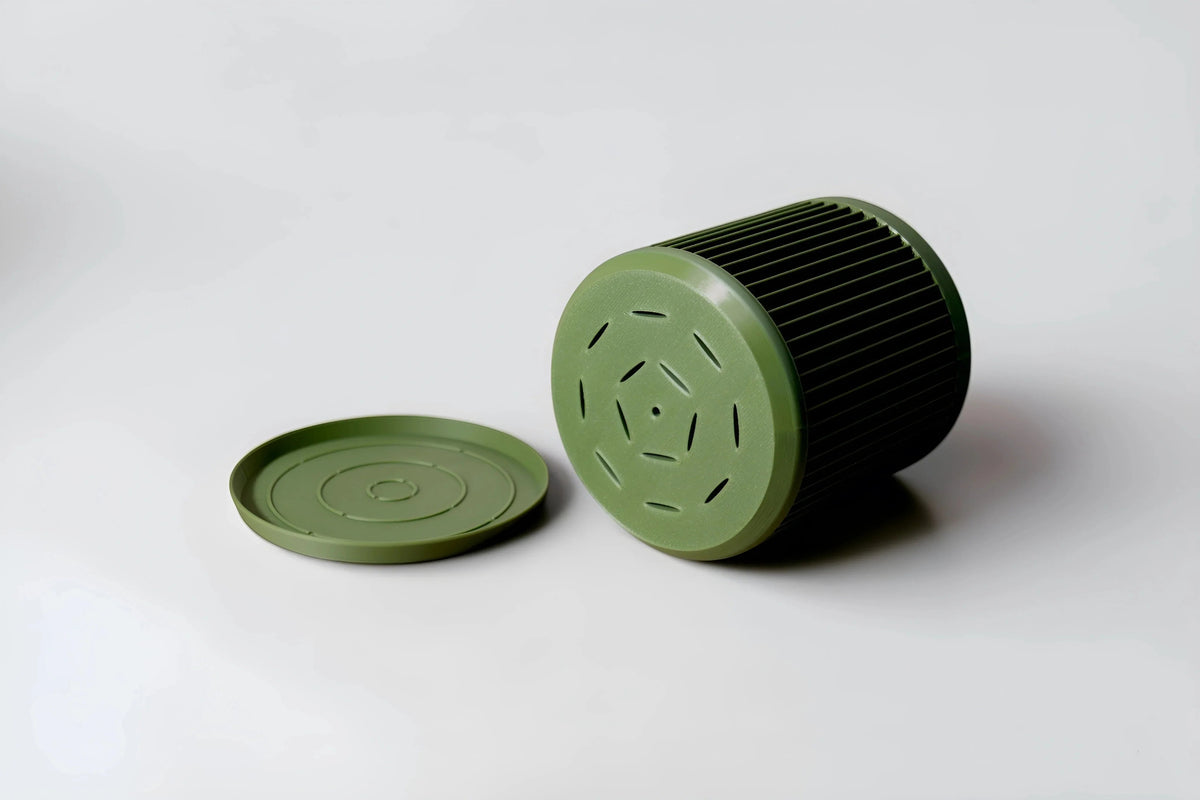 Cycle Olive Green Planter - lellume