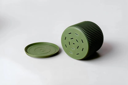 Terra Olive Green Planter - lellume