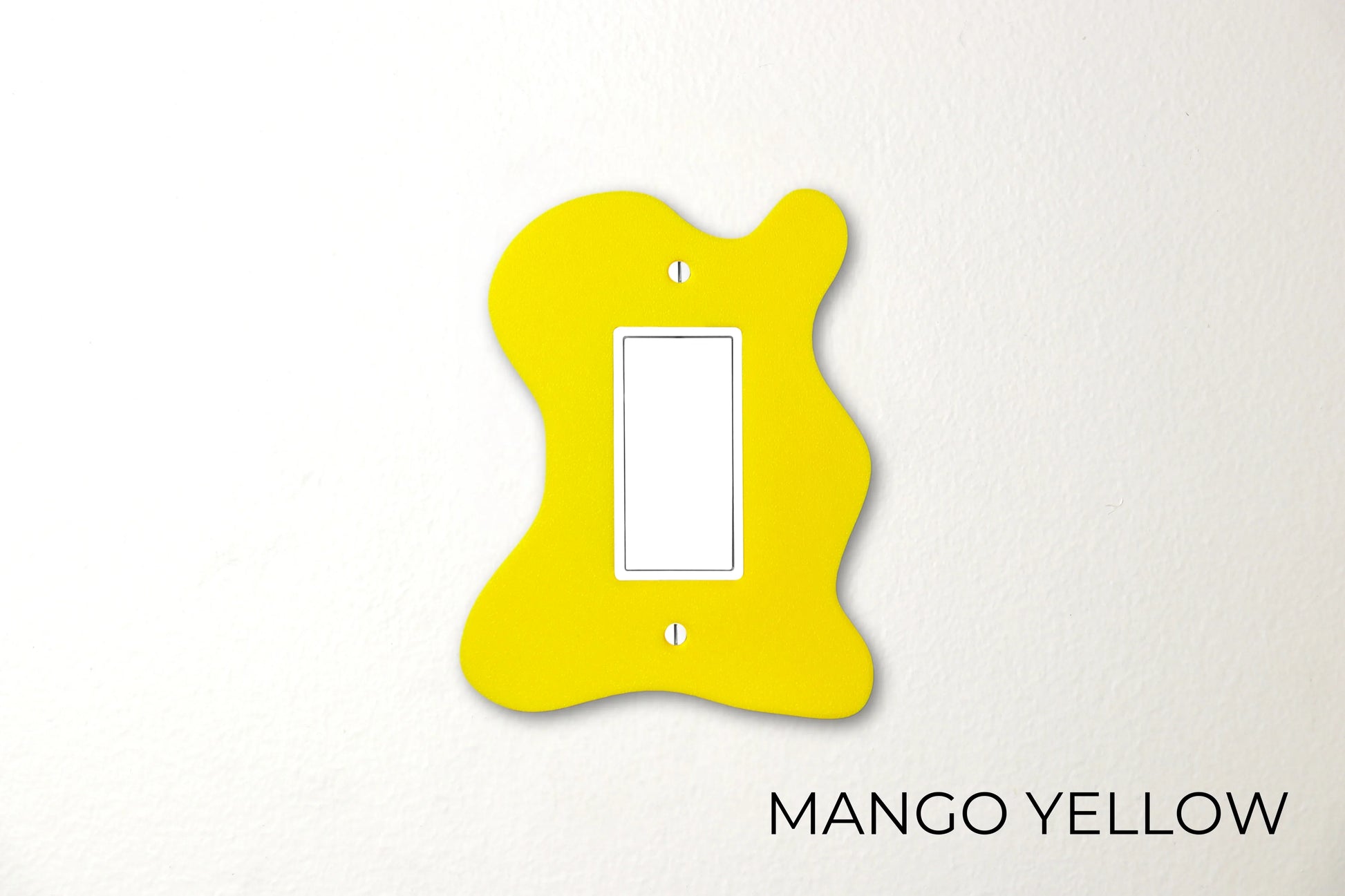 Squiggly Twist Switch Plate - lellume