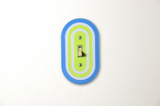 Sunny Sky Rainbow Switch Plate