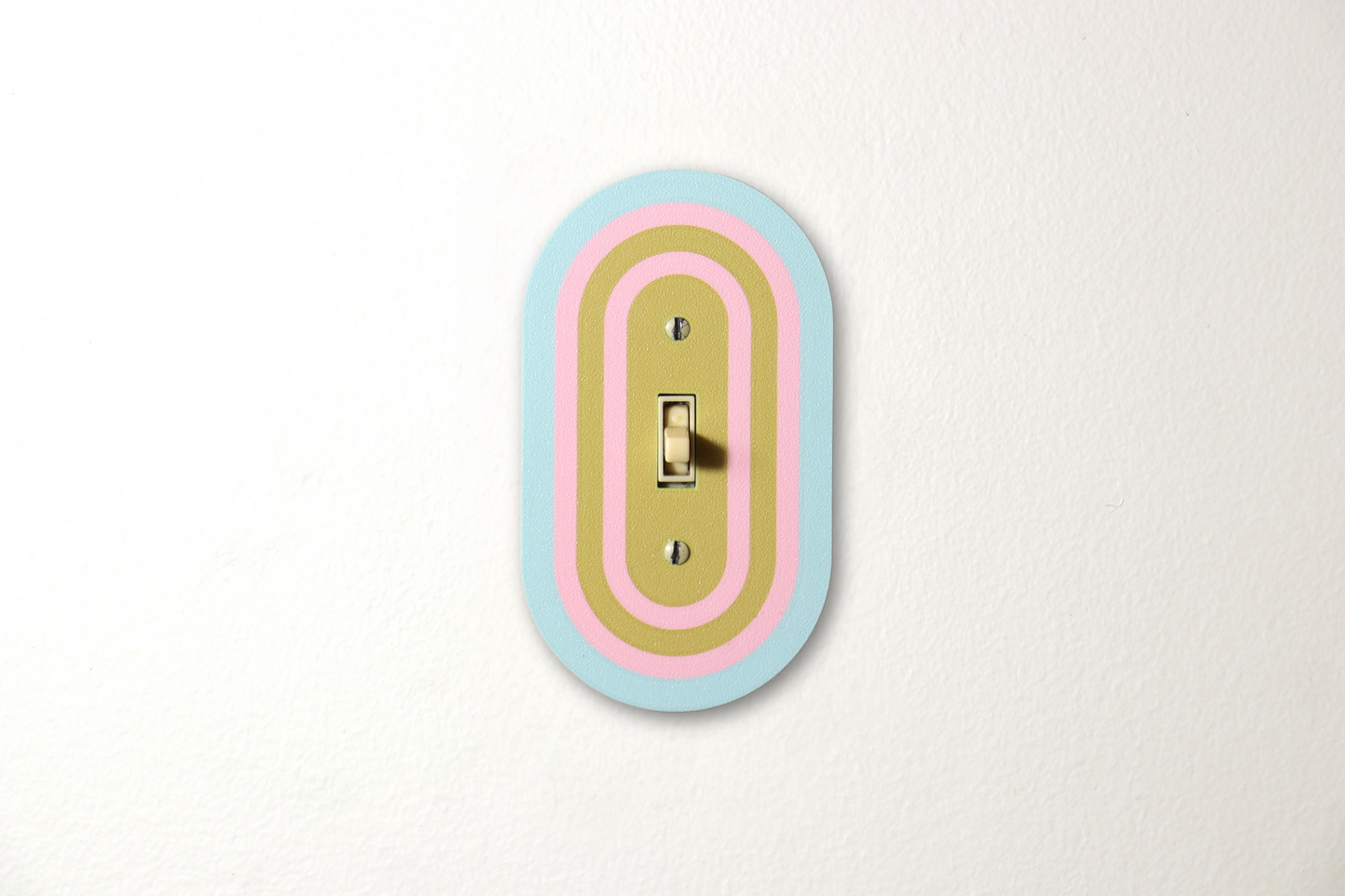 Dreamy Pastels Rainbow Switch Plate