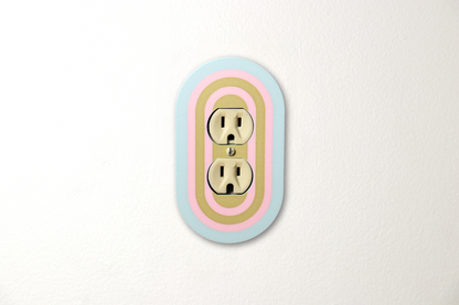 Dreamy Pastels Rainbow Switch Plate