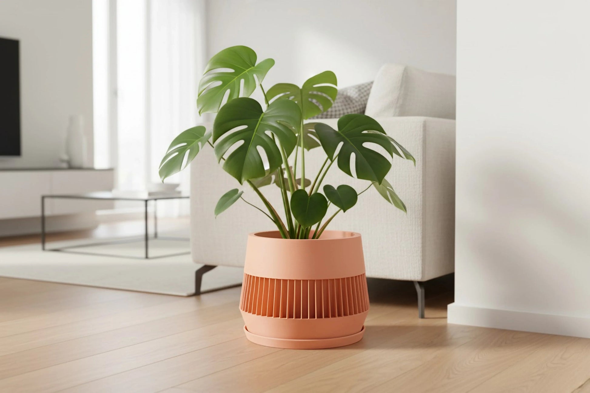Verde Peach Planter - lellume