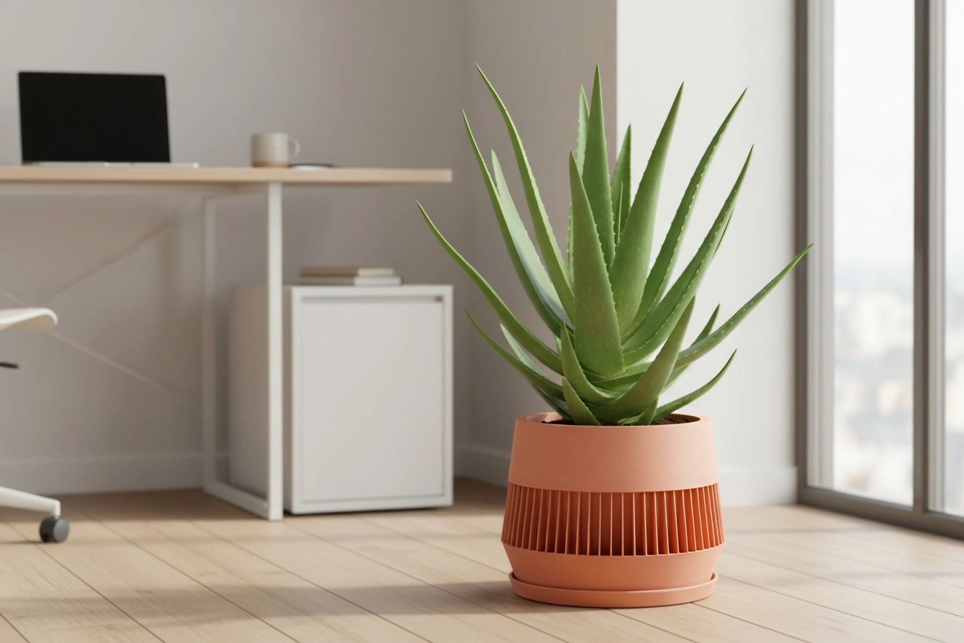 Verde Peach Planter - lellume