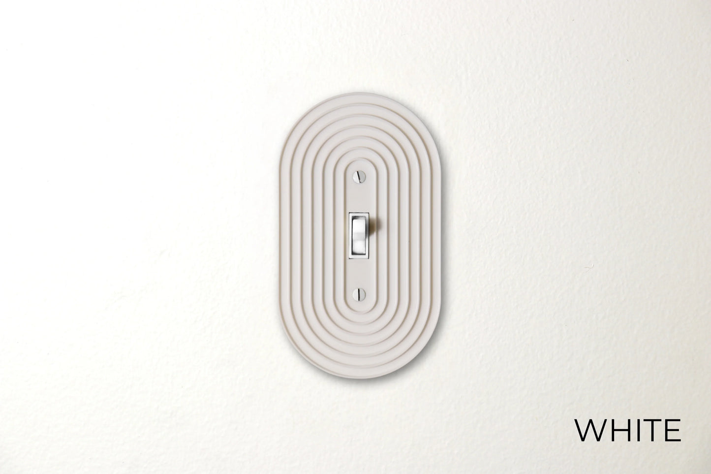 Elegant Round Switch Plate - lellume