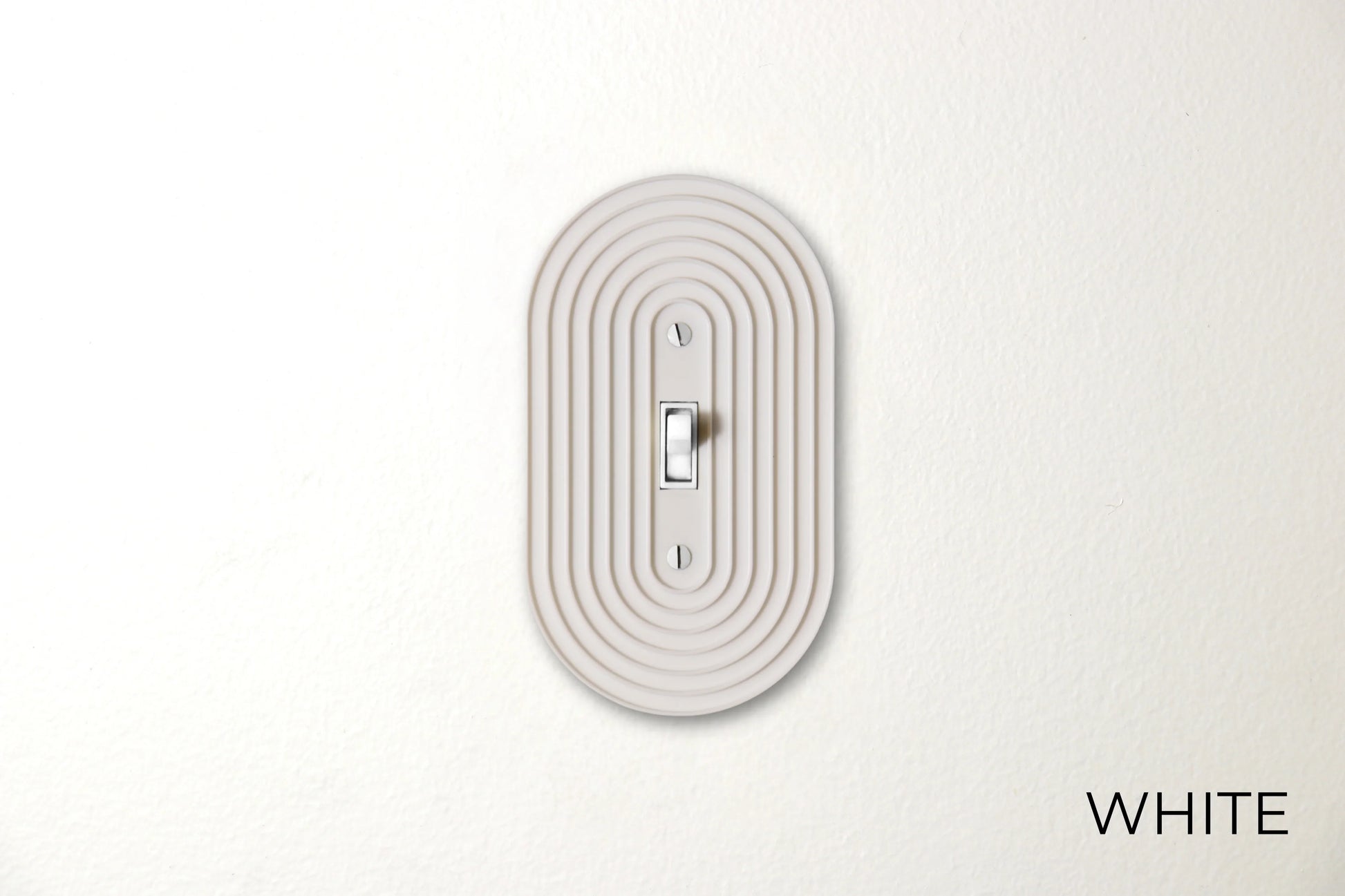 Elegant Round Switch Plate - lellume