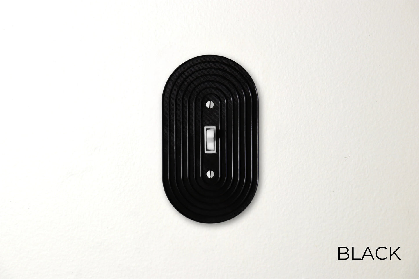 Elegant Round Switch Plate - lellume